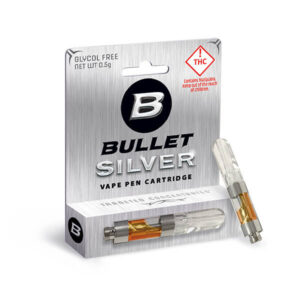 Bullet Silver Vape Cartridge